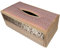 CCcollections Handgefertigte Reed Taschentuchboxabdeckung - Rechteckige Taschentuchbox Fügt Einen Raffinierten Akzent Zu Ihrer Wohnkultur Hinzu - Ideal Für Wohnzimmer Oder Büros (D Gold)