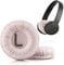 Almohadillas de repuesto compatibles con auriculares inalámbricos Sony WH-CH510 (rosa)