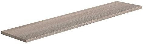 MODULARREDO | SMART Mensola da Muro, Scaffale Legno, Mensola da Parete, 116x23.7x2.3 cm, Kit Tasselli Incluso, Rovere Sagerau - Made in Italy