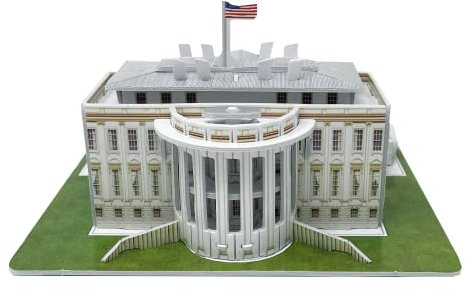 Famous Building 3D Puzzle (The White House)