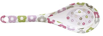 Overbeck and Friends - großer Melaminlöffel, Servierlöffel Daisy, Blumen, geblümt