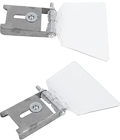 Pack of 2 Bench Grinder Eyeshield Compatible with Bench Type 125 150 200 250 Grinders, 304 Stainless Steel Anti Rust Case Tool Shield Attachment Machine Accessory