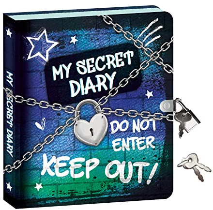 Peaceable Kingdom Kids Diary With Lock and Key Now with Spare Keys (My Secret Diary)