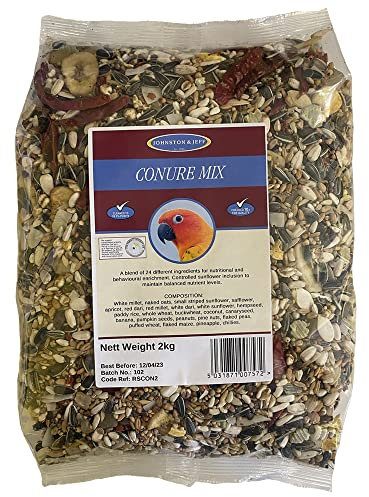 Johnston and Jeff Parrot Food Conure Mix 2kg