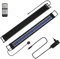 Yakimz LED Aquarium Beleuchtung, aquariumbeleuchtung 30W, 24/7 Modus Aquarium Licht, 8 DIY-Modi, einstellbare Helligkeit, 10-stufiges Dimmen, wasserdicht, für 90-120cm Süßwasser-Aquarien