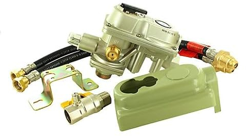 2 Cylinder Auto Chang-Over Propane Gas Regulator With Safety O.P.S.O System Fitted