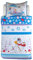 Franco Frosty The Snowman Holiday & Christmas Quilt Bedding Super Soft 3-teiliges Kissenbezug und Steppdecken-Set, volle Größe 223,5 x 233,7 cm, (100% offizielles Lizenzprodukt)