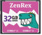 ZenRex - 32GB CompactFlash Memory Card CF High Speed UDMA Card for Camere