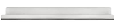 blomus Wandregal -MODO- | Regal aus Edelstahl | Größe S 10,5L x 51,5B x 4,5H cm | Hängeregal | Hochwertiges Design | Modernes Badregal (Matt)