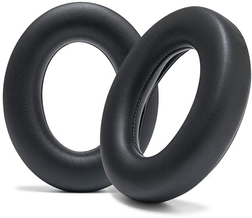 WC PadZ Momentum 4 - Upgraded Replacement Earpads for Sennheiser Momentum 4 by Wicked Cushions | Enhanced Comfort & Sound Isolation | Black