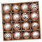 Sharplace Lot de 16 Boules de Noël incassables à Suspendre pour Sapin de Noël, Or Rose
