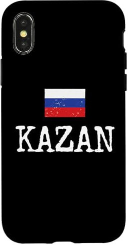 Hülle für iPhone X/XS Kasan Souvenir Russland Urlaub Russisch Frauen Männer Reisen