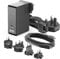 KFD 28V 5A 140W USB C Charger for Anker 737 Power Bank Powercore 24K, USB-C Docking Station Hub, MacBook 16,Lenovo, Asus ROG,Hp omen 14 transcend fb0008na Gaming Laptop PD3.1 GaN Power Supply Adapter