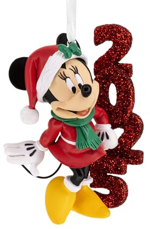 Hallmark Disney Minnie Mouse 2025 Christmas Ornament, Gifts for Disney Fans