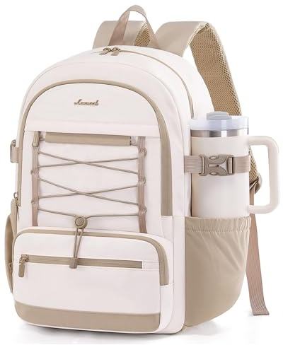 LOVEVOOK Rucksack Damen, 15,6 Zoll Laptop Schulrucksack Teenager Wasserdicht Schultasche Mädchen Travel Backpack Women Uni School Bag Fashion City Tagesrucksack Arbeitsrucksack für Reise Schule Work