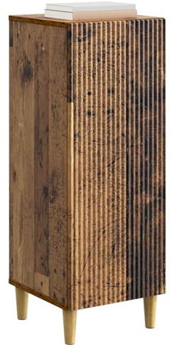 vidaXL Sideboard Altholz 33 x 34,5 x 90 cm Holzwerkstoff, Wohzimmer Aufbewahrung, Vintage Sideboard, rechteckiger Schrank, Funktionelle Deko, Elegante Präsentation, schicke Möbel