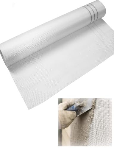 Treillis fibre de verre 1x50meters, renfort anti-alcalin non adhésif