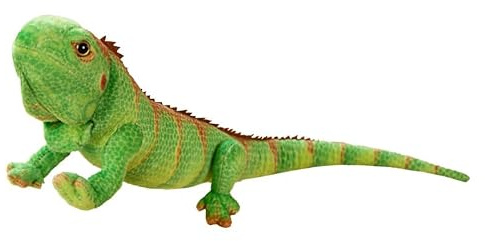 champracer GrüN Realistische Bartagamen-Plüschtier, Krokodil Kuscheltier Weiches PlüSch Stofftier Geburtstagsgeschenke FüR Kinder MäDchen Jungen 65cm