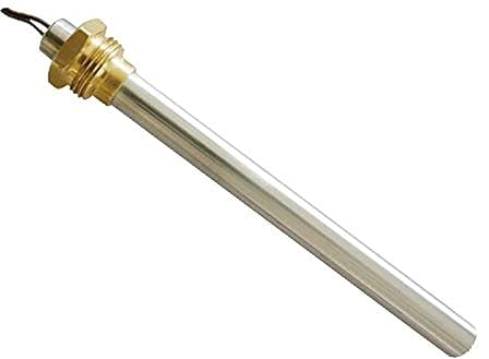 Easyricambi - Candeletta Accensione Stufa Pellet 250W, Diametro 9,9mm e Lunghezza 136mm (146mm Totali) Filettatura 3/8 Gas, Resistenza per Riscaldamento Rapido, Ricambio per Modelli Ecoteck Ravelli
