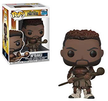 Funko Marvel 33283 Black Panther: M'Baku POP Bobble, Mehrfarbig, Standard