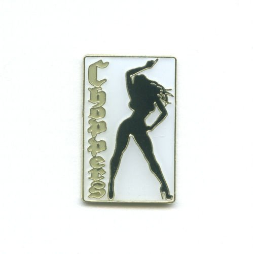 hegibaer Choppers Sexy Girl Frau Biker Motorrad Badge Metall Button Pin Anstecker 0065