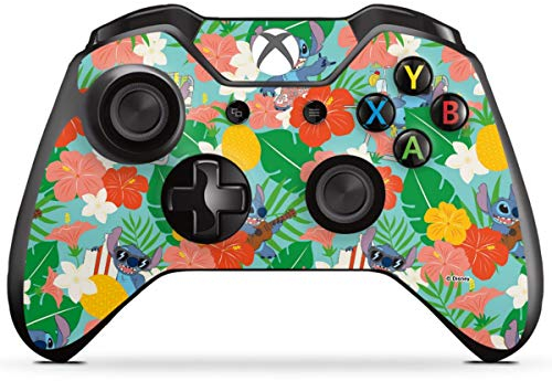 Skin kompatibel mit Microsoft Xbox One Controller Folie Sticker Lilo & Stitch Disney Film