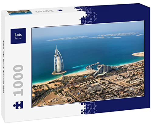 Lais Puzzle Dubai, UAE, Burj Al Arab von Oben 1000 Teile
