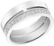 s.Oliver Ring Edelstahl Damen Ringe, mit Zirkonia synth., Silber, Kommt in Schmuck Geschenk Box, 2031468