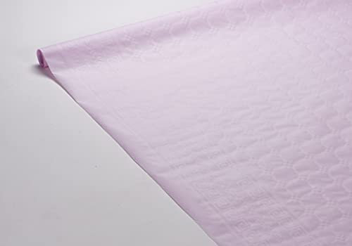 Le Nappage Arts DE LA Table Tischdecke aus Papier, Damast, 1,18 x 6 m, Altrosa, 72268H