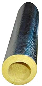 TRGCJGH Coquille De Tuyau D'isolation Thermique en Laine De Verre De Laine De Roche, Tuyau D'isolation Thermique, Matériau D'isolation Thermique De Tuyau De Vapeur,4.2 * 2in