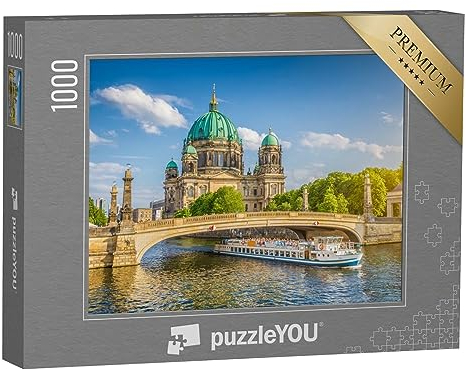 puzzleYOU: Puzzle 1000 Teile „Berliner Dom auf der Museumsinsel, Berlin, Deutschland“ – aus der Puzzle-Kollektion Berlin, Deutsche Städte