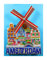 Souvenir Magnet Amsterdam Windühle Tulpen 11 x 8 x 2,5 cm Holland Maritim Kühlschrankmagnet Figur Deko GMTX 15640