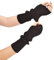 Suxgumoe Damen-Armwärmer, gestrickt, lange Ärmel, fingerlose Handschuhe, Winter, Handgelenkwärmer mit Daumenloch für Damen und Mädchen
