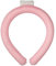 Suchkeit Ice Collar Rapid Cooling Low Temperature Resistant Neck Cooler Comfortable Summer Care Neck Cooler Outdoor Gel Ice Collar (Pink 18 Degrees Freezing)
