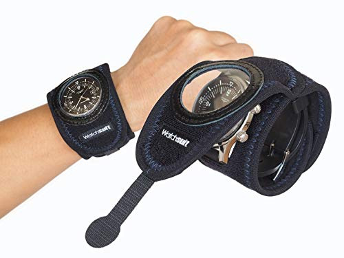 Watch Cover Watch Protector《Watchsuit VR Black》A Cover That Allows You to Easily Attach Your smartwatch or Wristwatch in 5 Seconds! A Covering That can be Easily Worn for Both Sports and Work.