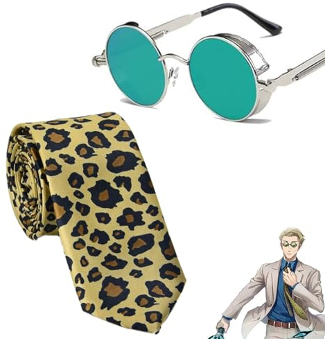 Generic XHBTS Kento Nanami Occhiali, Anime Nanami Kento Cosplay Tie Costume, M, Verde