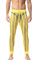 QiaTi Herren Netzhosen Mesh See Through Muscle Leggings Stretchy Drawstring Long Pants