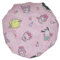 9.89-Inch Adorable Kawaii Shower Cap - Extra Large Double-Layer Waterproof Hair Cap for Women and Girls - Perfect for Spa, Salon, All Hair Lengths (Pink)