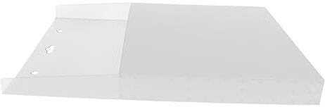 JEWEDECO 2pcs Wall Hanging File Box Paper Organizer Wall Mount Mail Holder Magazine Storage Hanging Organizer Shelf Office Stationary Organiser