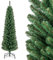 GYMAX 150 cm Schmaler Weihnachtsbaum, Bleistift Weihnachtsbaum, Tannenbaum, Christbaum schmal, Kunstbaum für Zuhause & Party