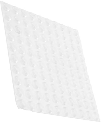 LOLIPPYY 100 Stück Transparente Selbstklebende Bump Pads Silikon Stoßdämpfer für Möbel rutschfest Sicherheitsfördernd für Sehbehinderte Personen Schutz für Türen und Schränke