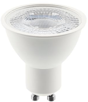 GTV LED Leuchtmittel GU10 7,0W 600lm 3000K Warmweiß 230V 60° Abstrahlwinkel Spot Engstrahlend