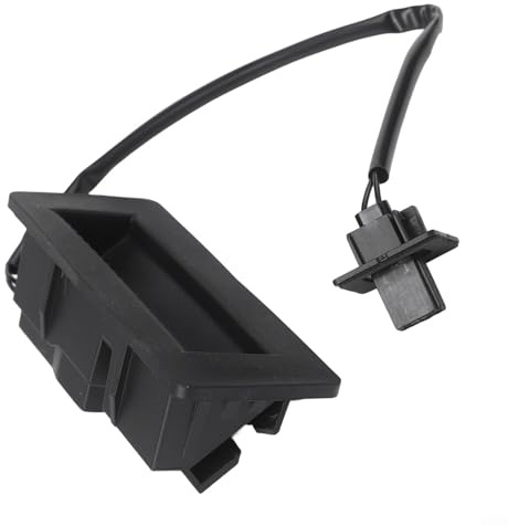 EasyByMall Heckklappe Kofferraum Schalter Knopf Griff für Opel Astra H (2004-2010) Kompatibel mit L48, GTC, L08, Twintop Modelle - ABS Konstruktion, OEM 6240399/13223920