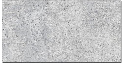 AMON Wand-Paneele 60x120cm in Natur-Steinoptik (Urban Grey) - ideal als Spritzschutz Küchenrückwand Dusch- Bad- Wand-Verkleidung aus 3mm PVC Wasserdicht Wasserfest für Innen- und Außenbereich