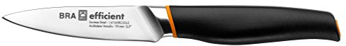 BRA Efficient Cuchillo Mondador, Acero Inoxidable, Gris, 3 x 3 x 22 cm