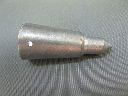 DEKOEMPIRE 20 mm Stockspitze Bergstockspitze Gehstockspitze Gehstock Spazierstock Wanderstock Ersatzspitze Silber