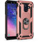 BestST Coque Samsung Galaxy A6 2018, avec Anneau Support, Coque Etui Housse Galaxy A6 2018 Antichoc Militaire [Tough Armor] Heavy Duty Shock Proof Protective Housse pour Galaxy A6 2018- Rose Or