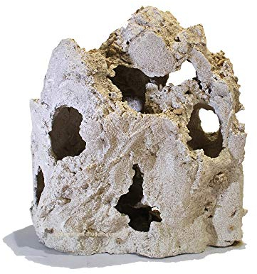 Lochgestein Aquarium Deko Felsen Malawi Tanganjika See 26x12x28 cm, deko Stein