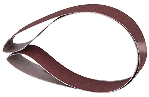 10pcs 760x25mm Sanding Belt Abrasive Belt Sandpaper 30x1 Inch Abrasive Band for Belt Sander,Wood Furniture Hardware 60-180 Grit(180#)