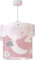 Dalber Lampe kinderzimmer, kinderlampe Pendelleuchte Hängelampe, Deckenleuchte Kinder, Deckenlampe kinderzimmer Moon Mond und Sterne Rose, 61232S, E27